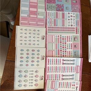 Hubman & Chubgirl Planner Sticker Set